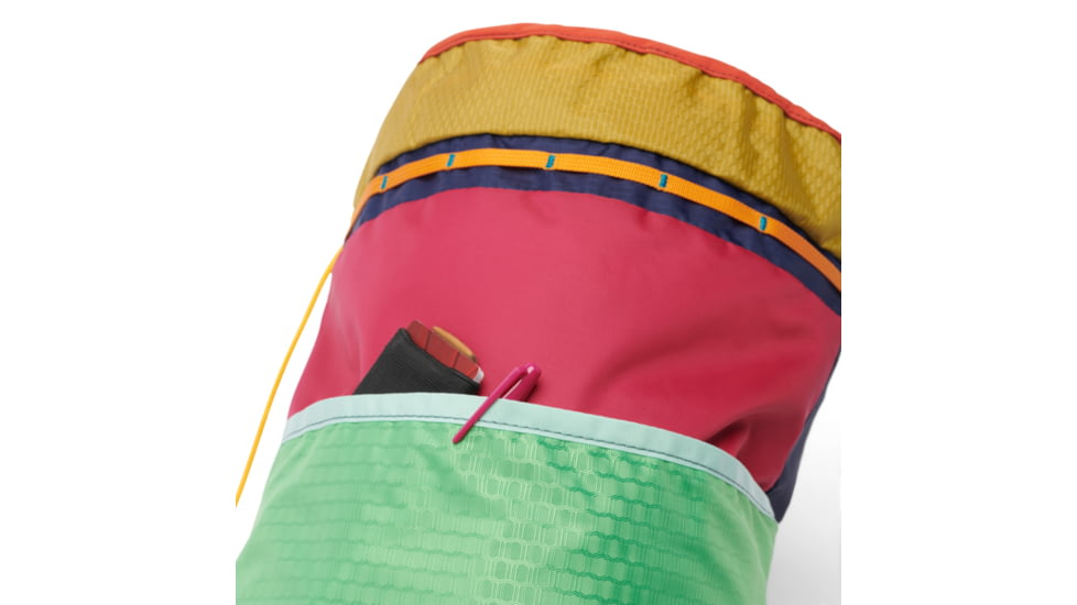 Cotopaxi Tago Drawstring Backpack, Del Dia, TAG-S22-DD
