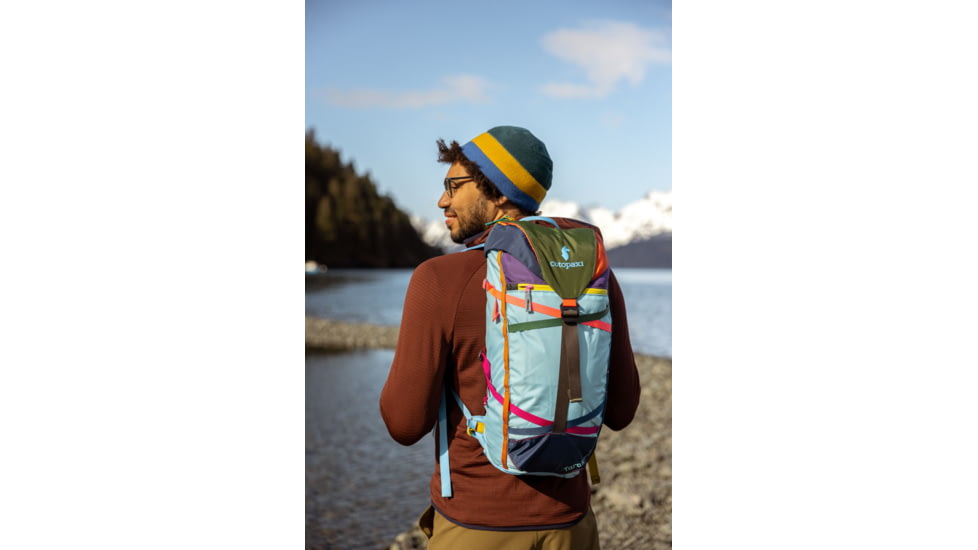 Cotopaxi Tarak 20L Backpack, Del Dia, 20L, TA18L-F15-DD