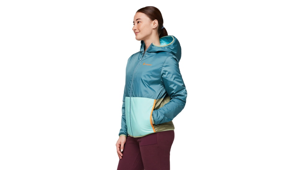 Cotopaxi Teca Calido Hooded Jacket - Womens, Blue Algae, Extra Large, CHJ-F23-BALG-W-XL