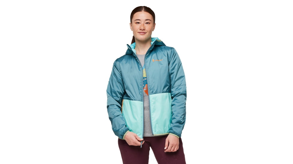 Cotopaxi Teca Calido Hooded Jacket - Womens, Blue Algae, Extra Large, CHJ-F23-BALG-W-XL