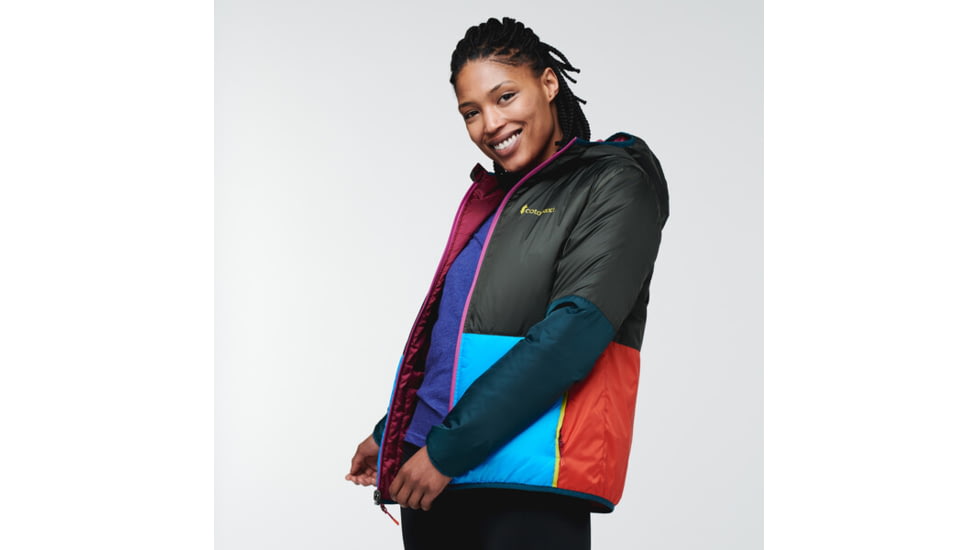 Cotopaxi Teca Calido Hooded Jacket - Womens, Run Run, Extra Small, CHJ-S22-RUN-W-XS