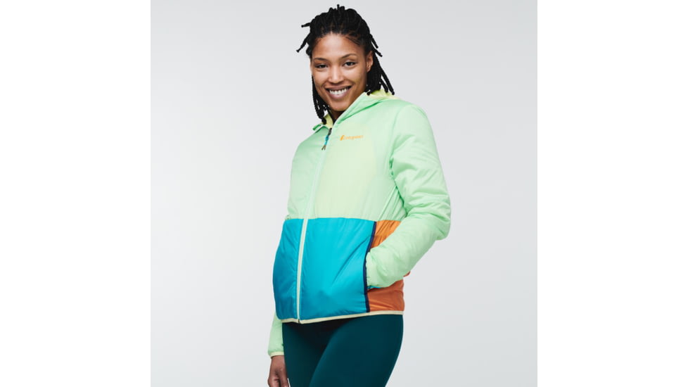 Cotopaxi Teca Calido Hooded Jacket - Womens, Spring-a-ling, Large, CHJ-S22-SPRNG-W-L