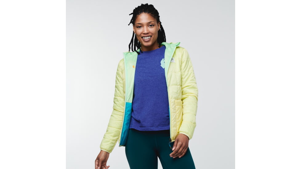 Cotopaxi Teca Calido Hooded Jacket - Womens, Spring-a-ling, Large, CHJ-S22-SPRNG-W-L
