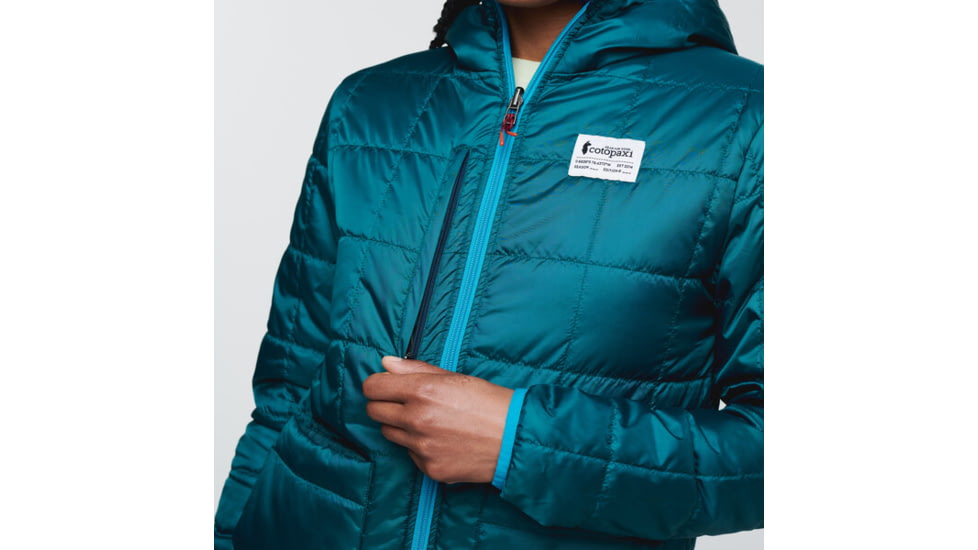 Cotopaxi Teca Calido Hooded Jacket - Womens, Video Tape, Extra Small, CHJ-S22-VDTP-W-XS