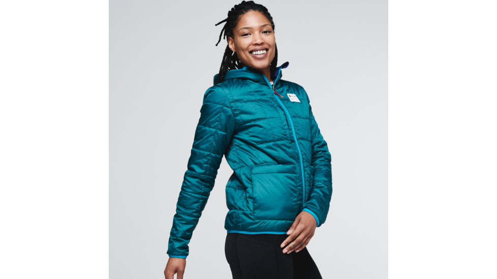 Cotopaxi Teca Calido Hooded Jacket - Womens, Video Tape, Extra Small, CHJ-S22-VDTP-W-XS