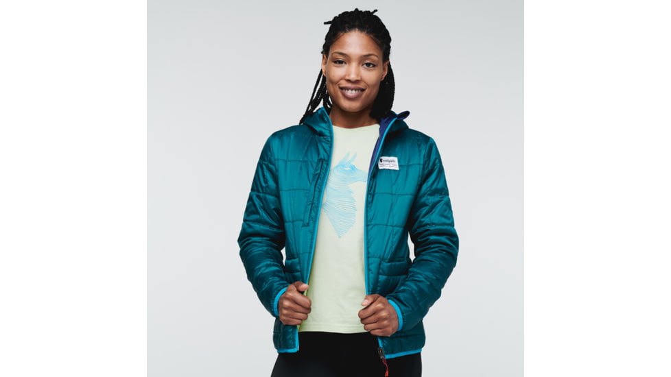 Cotopaxi Teca Calido Hooded Jacket - Womens, Video Tape, Extra Small, CHJ-S22-VDTP-W-XS