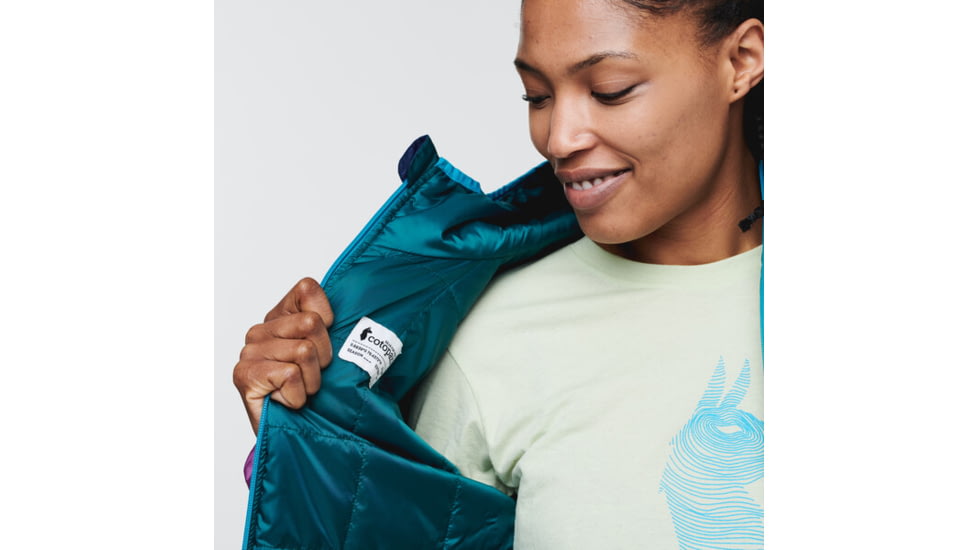 Cotopaxi Teca Calido Hooded Jacket - Womens, Video Tape, Extra Small, CHJ-S22-VDTP-W-XS