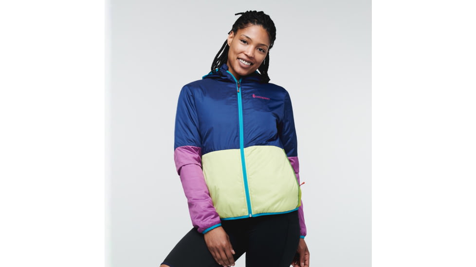 Cotopaxi Teca Calido Hooded Jacket - Womens, Video Tape, Extra Small, CHJ-S22-VDTP-W-XS