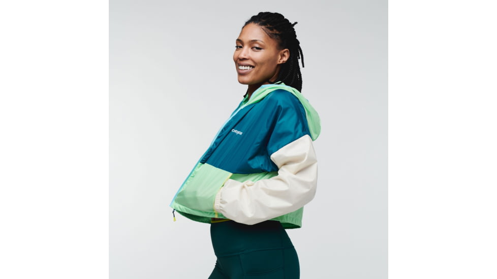 Cotopaxi Teca Crop Jacket - Womens, Clear Eyes, 2XS, TCR-S22-CLRE-W-XXS