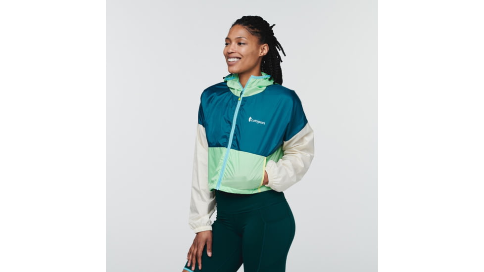 Cotopaxi Teca Crop Jacket - Womens, Clear Eyes, Large, TCR-S22-CLRE-W-L