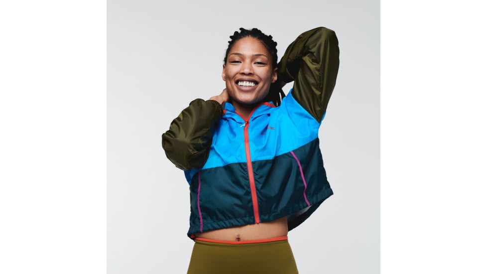 Cotopaxi Teca Crop Jacket - Womens, That a Way, 2XL, TCR-S22-TAW-W-XXL