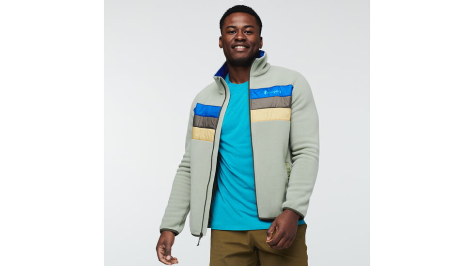 Cotopaxi Teca Fleece Full-Zip Jacket - Mens, Misty Moon, 2XL, TFL-S22-MSTYMN-M-XXL