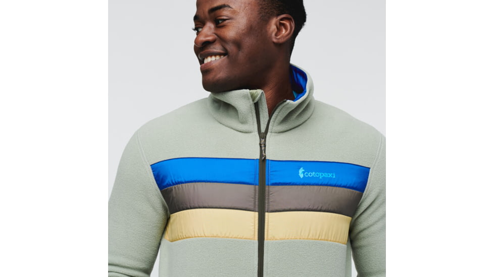 Cotopaxi Teca Fleece Full-Zip Jacket - Mens, Misty Moon, 2XL, TFL-S22-MSTYMN-M-XXL