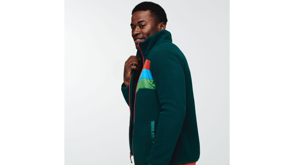 Cotopaxi Teca Fleece Full-Zip Jacket - Mens, Sequioa, Extra Small, TFL-S22-SEQA-M-XS