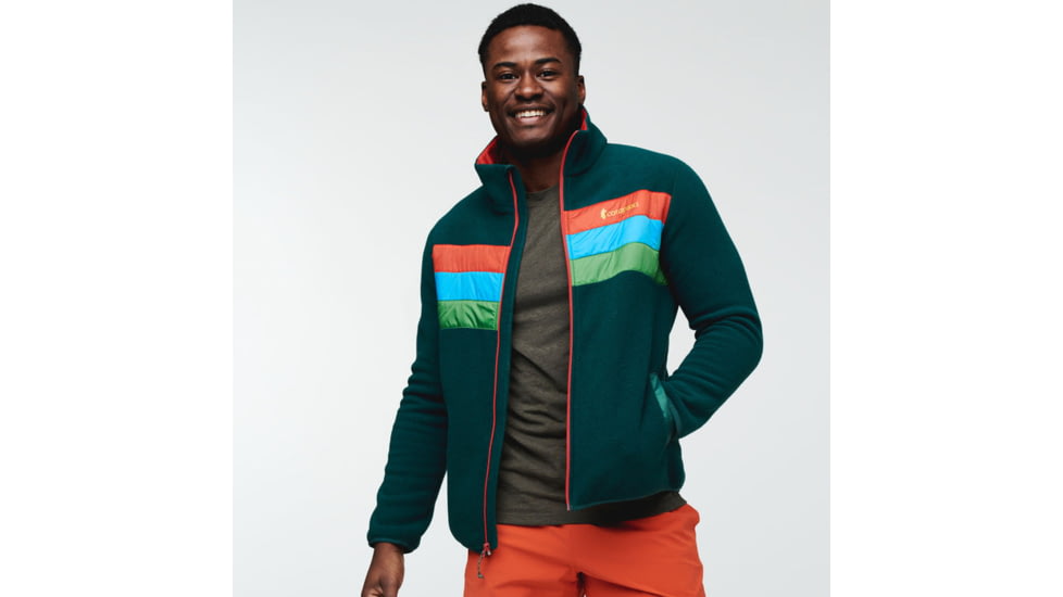 Cotopaxi Teca Fleece Full-Zip Jacket - Mens, Sequioa, Medium, TFL-S22-SEQA-M-M