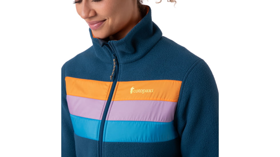 Cotopaxi Teca Fleece Full-Zip Jacket - Womens, Kaleidoscope, Extra Large, TFL-F21-KALEI-W-XL