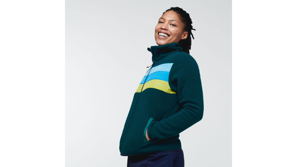 Cotopaxi Teca Fleece Full-Zip Jacket - Womens, Kelp Forest, 2XL, TFL-S22-KLPFST-W-XXL