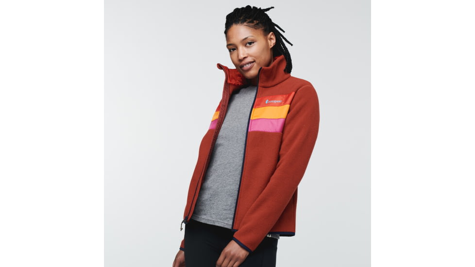 Cotopaxi Teca Fleece Full-Zip Jacket - Womens, Rock Garden - Recycled, Extra Small, TFL-S22-RKGDN-W-XS