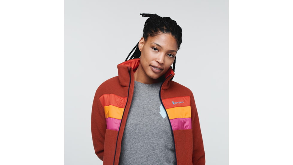 Cotopaxi Teca Fleece Full-Zip Jacket - Womens, Rock Garden - Recycled, Extra Small, TFL-S22-RKGDN-W-XS