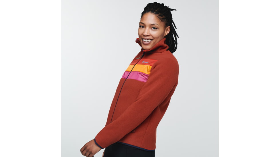 Cotopaxi Teca Fleece Full-Zip Jacket - Womens, Rock Garden - Recycled, Extra Small, TFL-S22-RKGDN-W-XS