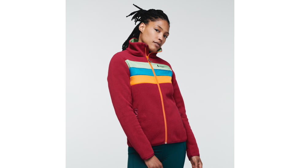 Cotopaxi Teca Fleece Full-Zip Jacket - Womens, Sorbet - Recycled, Extra Large, TFL-S22-SRBT-W-XL
