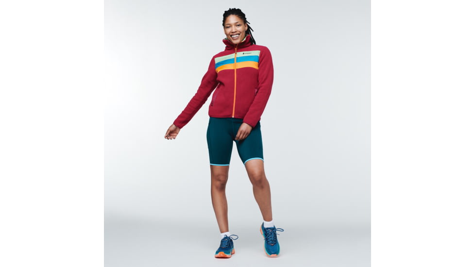 Cotopaxi Teca Fleece Full-Zip Jacket - Womens, Sorbet - Recycled, Extra Large, TFL-S22-SRBT-W-XL