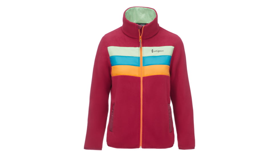 Cotopaxi Teca Fleece Full-Zip Jacket - Womens, Sorbet - Recycled, Extra Large, TFL-S22-SRBT-W-XL