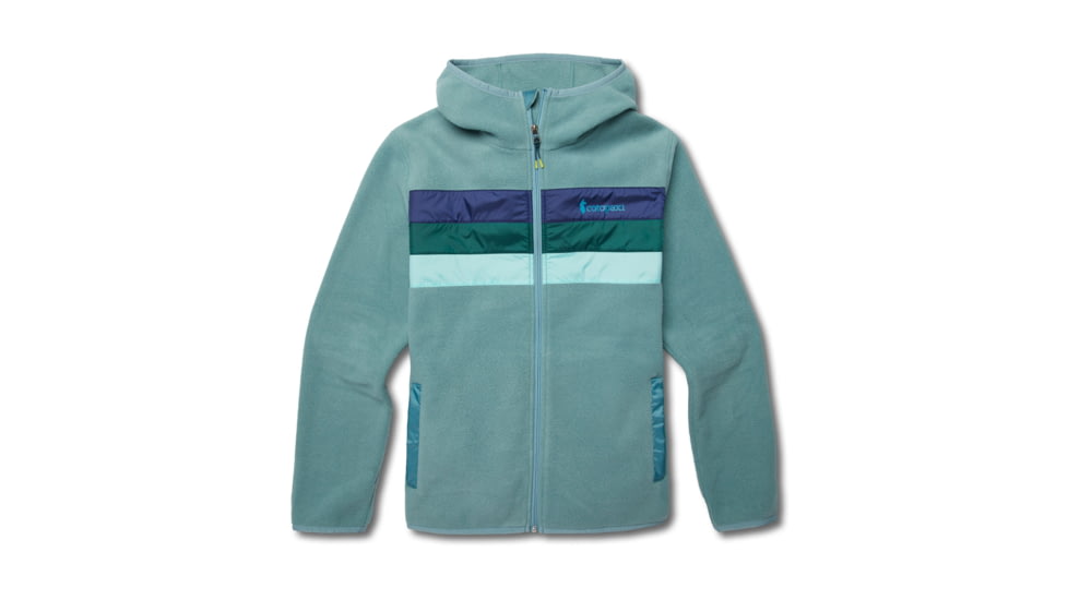 Cotopaxi Teca Fleece Hooded Full-Zip Jacket - Mens, Building Bridges, Large, TFHFZ-F22-BUBR-M-L