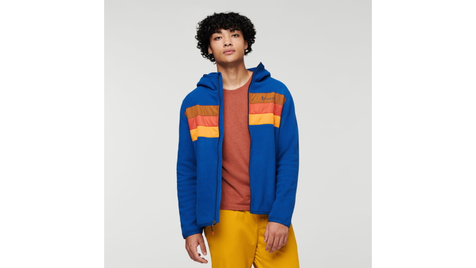Cotopaxi Teca Fleece Hooded Full-Zip Jacket - Mens, Gulf Shores, Large, TFHFZ-F22-GULF-M-L