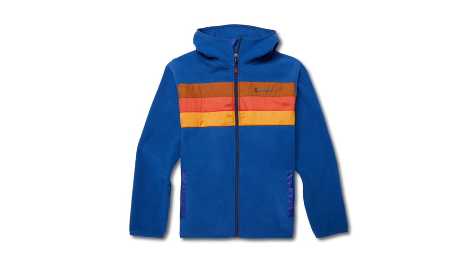Cotopaxi Teca Fleece Hooded Full-Zip Jacket - Mens, Gulf Shores, Large, TFHFZ-F22-GULF-M-L