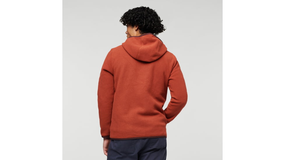 Cotopaxi Teca Fleece Hooded Full-Zip Jacket - Mens, Rusty Nail, Large, TFHFZ-F22-RUSN-M-L