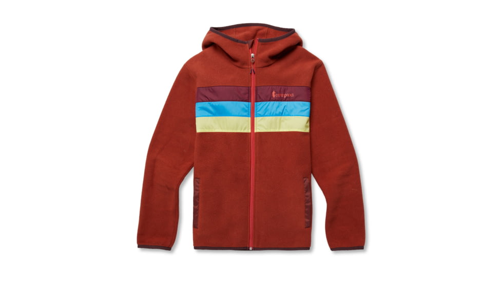 Cotopaxi Teca Fleece Hooded Full-Zip Jacket - Mens, Rusty Nail, Large, TFHFZ-F22-RUSN-M-L
