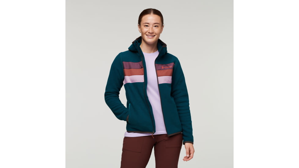 Cotopaxi Teca Fleece Hooded Full-Zip Jacket - Womens, Dragons Exist, Small, TFHFZ-F22-DRAG-W-S