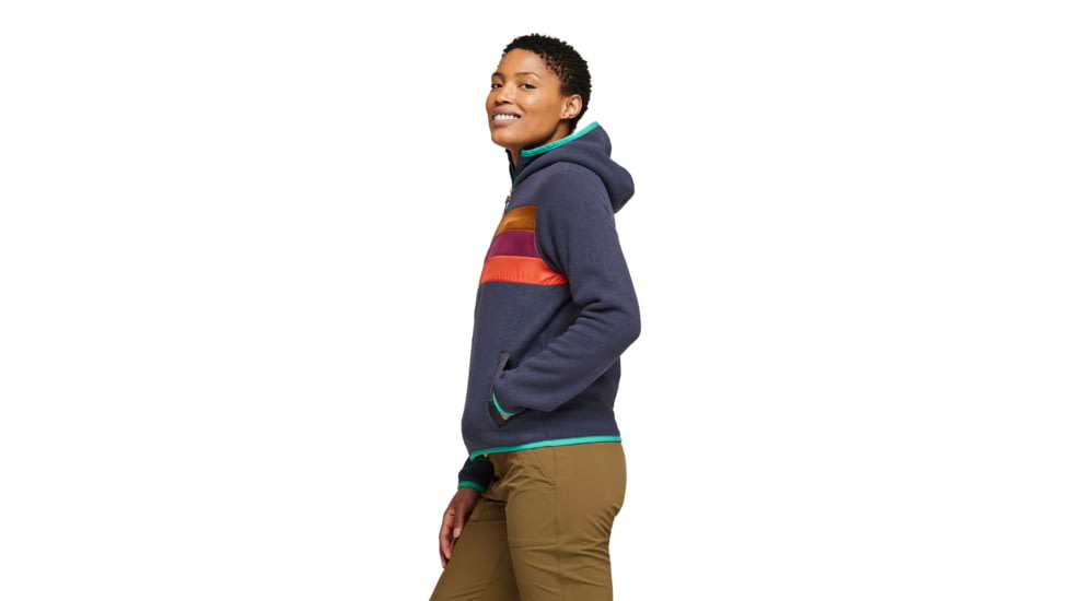 Cotopaxi Teca Fleece Hooded Full-Zip Jacket - Womens, Saturn, Small, TFHFZ-S23-SATRN-W-S