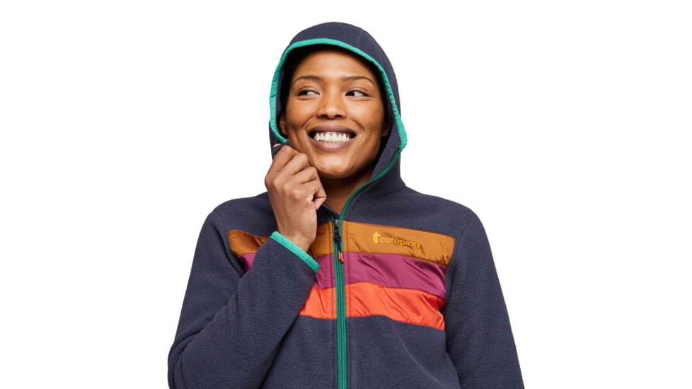 Cotopaxi Teca Fleece Hooded Full-Zip Jacket - Womens, Saturn, Small, TFHFZ-S23-SATRN-W-S