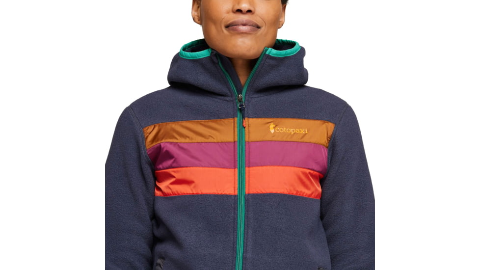 Cotopaxi Teca Fleece Hooded Full-Zip Jacket - Womens, Saturn, Small, TFHFZ-S23-SATRN-W-S
