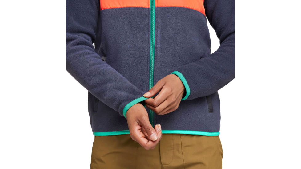 Cotopaxi Teca Fleece Hooded Full-Zip Jacket - Womens, Saturn, Small, TFHFZ-S23-SATRN-W-S