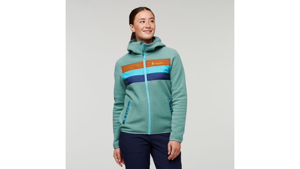Cotopaxi Teca Fleece Hooded Full-Zip Jacket - Womens, Watercolor, Medium, TFHFZ-F22-WTRC-W-M
