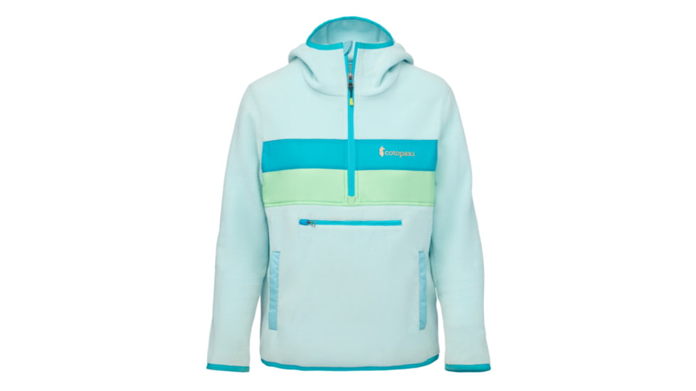 Cotopaxi Teca Fleece Hooded Half-Zip Jacket - Womens, Gone Fishing - Recycled, Large, TFHZ-S22-GNFISH-W-L