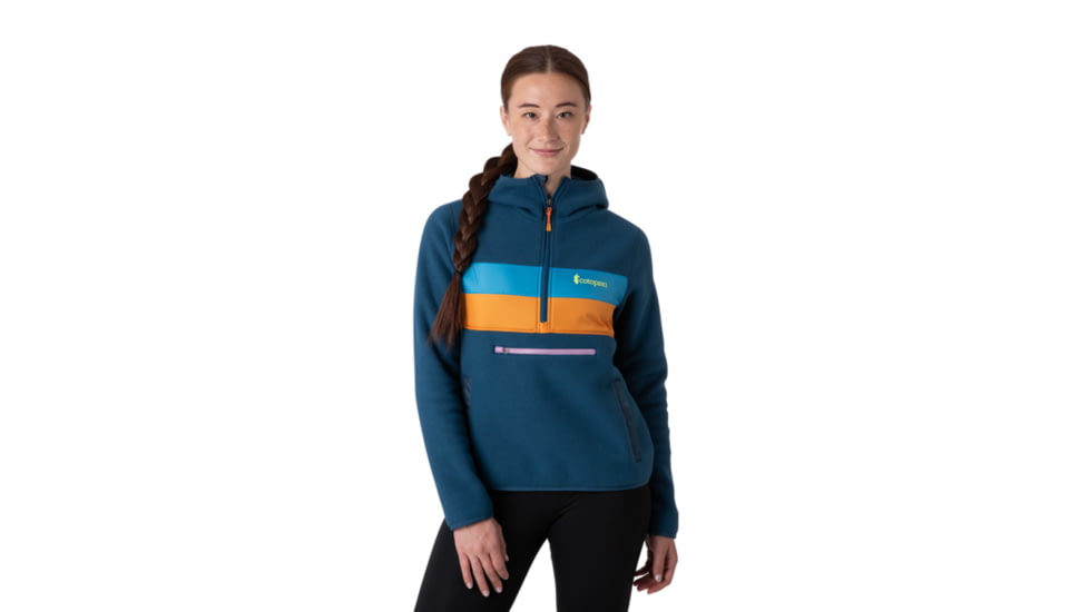 Cotopaxi Teca Fleece Hooded Half-Zip Jacket - Womens, Mandala, Extra Large, TFHZ-F21-MAND-W-XL