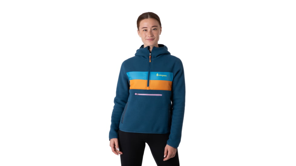Cotopaxi Teca Fleece Hooded Half-Zip Jacket - Womens, Mandala, Extra Large, TFHZ-F21-MAND-W-XL