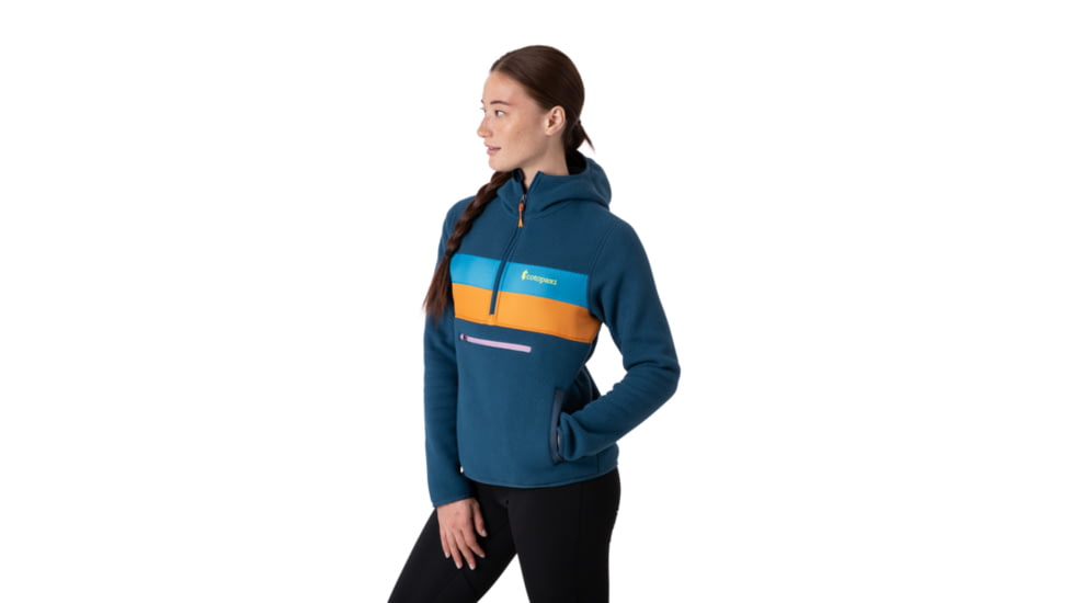 Cotopaxi Teca Fleece Hooded Half-Zip Jacket - Womens, Mandala, Extra Large, TFHZ-F21-MAND-W-XL