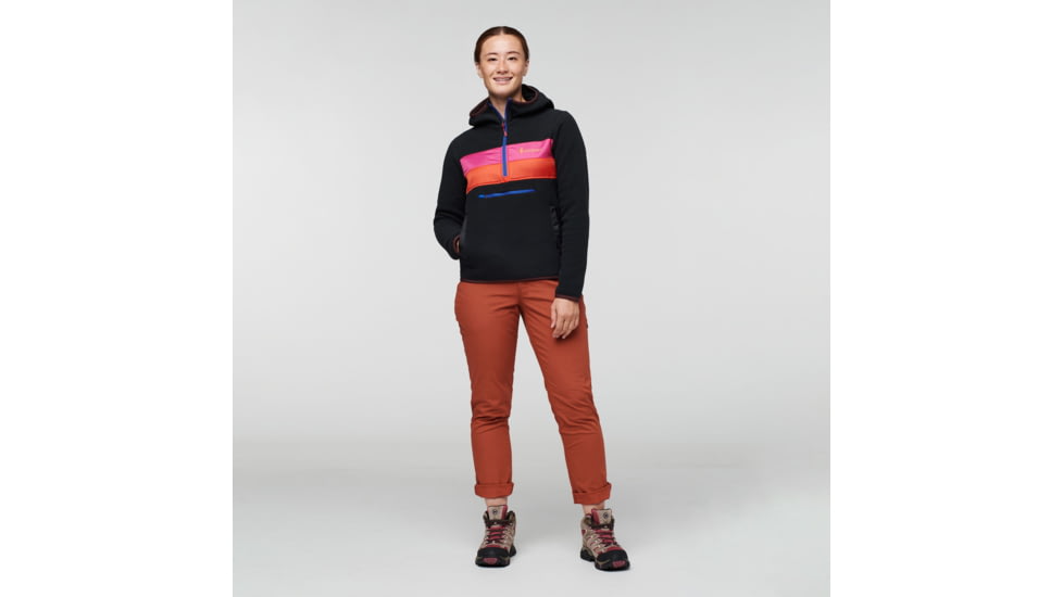 Cotopaxi Teca Fleece Hooded Half-Zip Jacket - Womens, Road To Fame, Medium, TFHZ-F22-ROFAM-W-M
