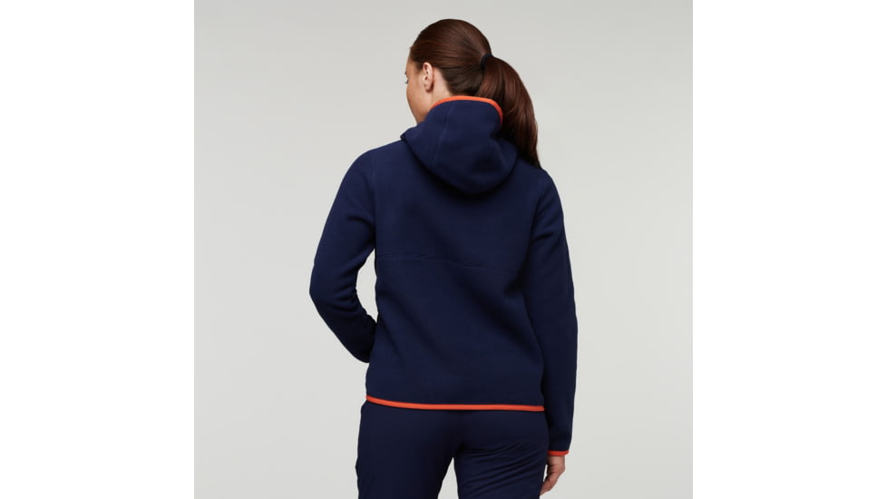 Cotopaxi Teca Fleece Hooded Half-Zip Jacket - Womens, Shoe Fly, Small, TFHZ-F22-SHOE-W-S