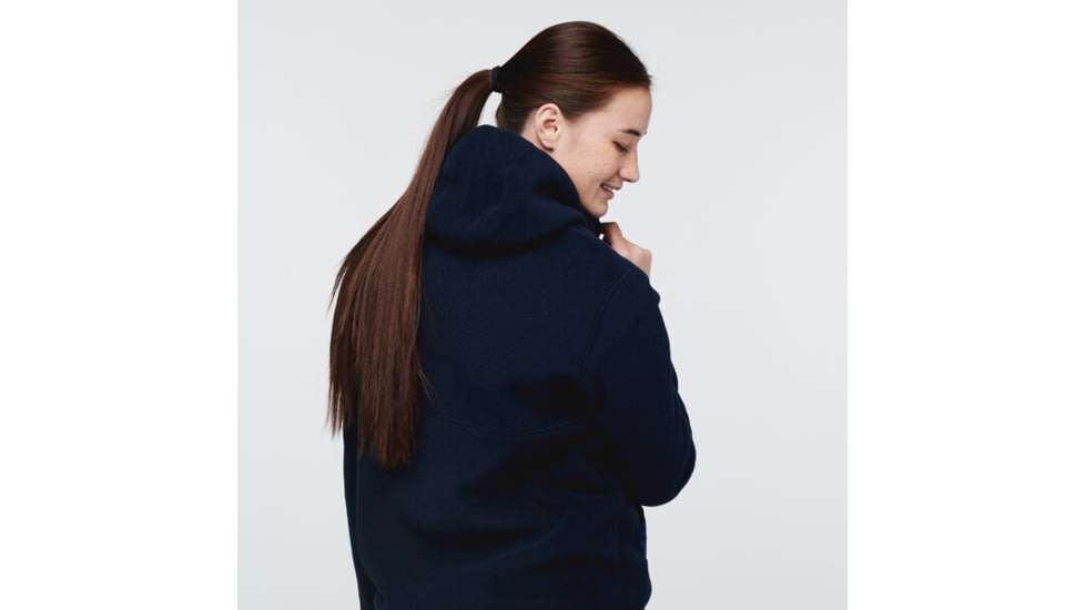 Cotopaxi Teca Fleece Hooded Half-Zip Jacket - Womens, The Tides - Remnant, Medium, TFHZ-S22-TIDES-W-M