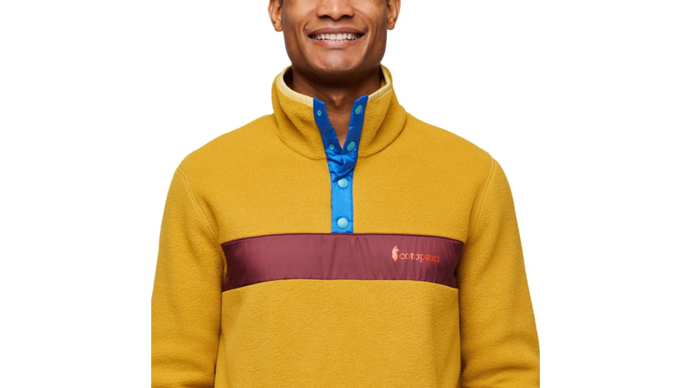 Cotopaxi Teca Fleece Pullover - Mens, Burger, Extra Large, TQS-F23-BURGR-M-XL