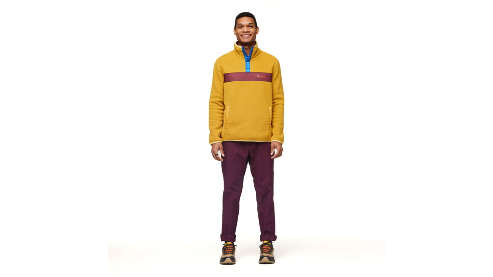 Cotopaxi Teca Fleece Pullover - Mens, Burger, Extra Large, TQS-F23-BURGR-M-XL