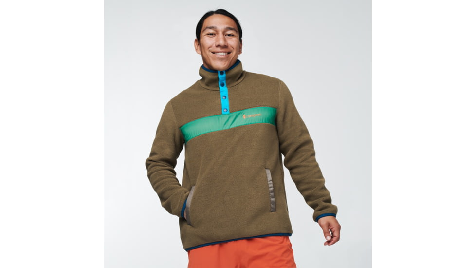 Cotopaxi Teca Fleece Pullover - Mens, Regrowth, Large, TQS-S22-REGRW-M-L
