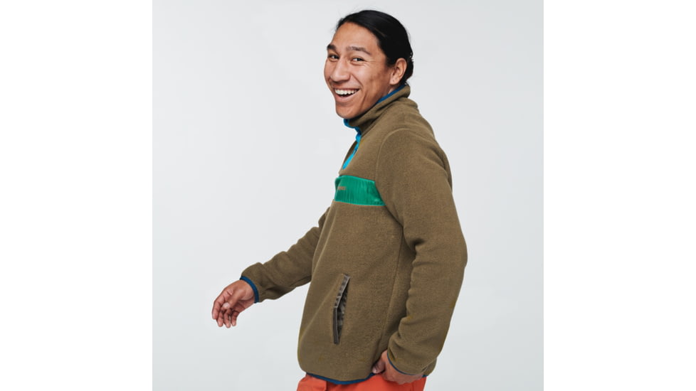 Cotopaxi Teca Fleece Pullover - Mens, Regrowth, Large, TQS-S22-REGRW-M-L