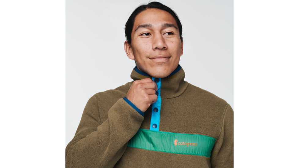 Cotopaxi Teca Fleece Pullover - Mens, Regrowth, Large, TQS-S22-REGRW-M-L